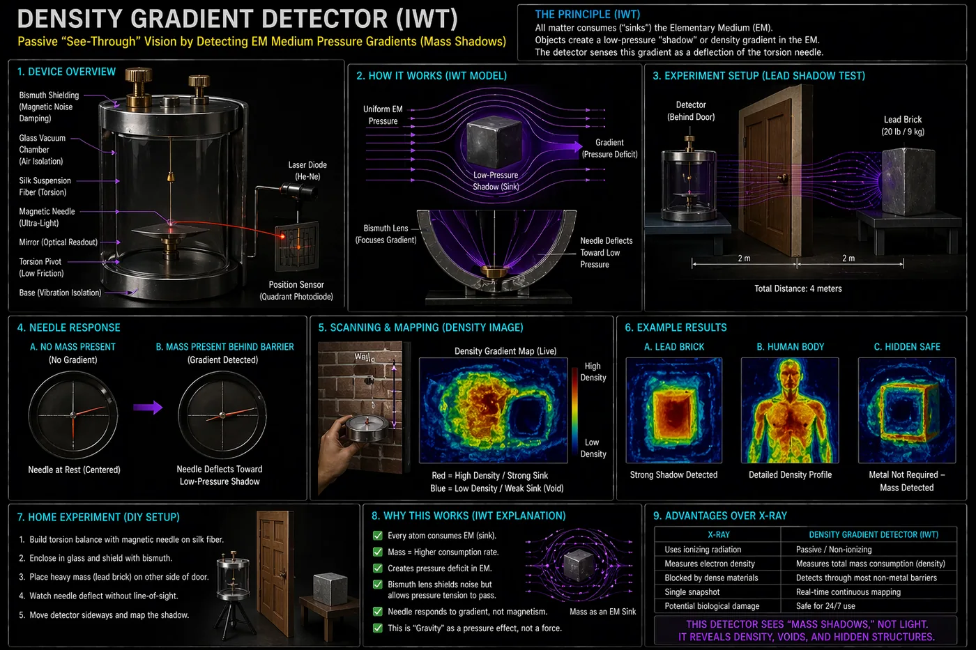 Density Gradient Detector