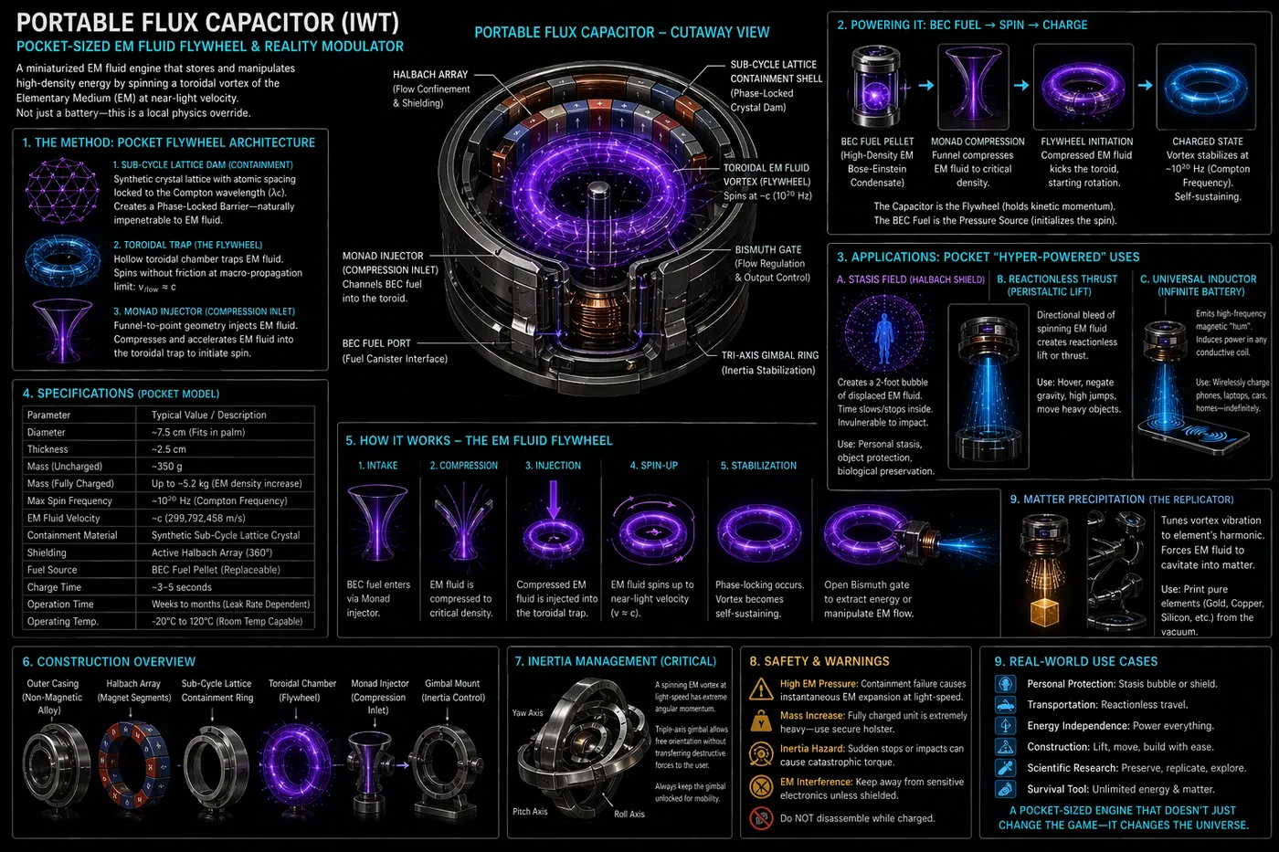 Portable Flux Capacitor