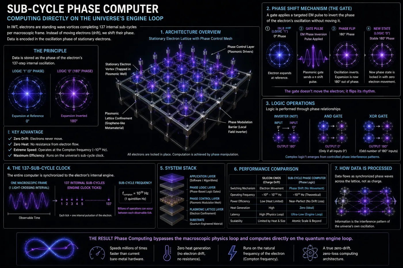 Sub-Cycle Phase Computer